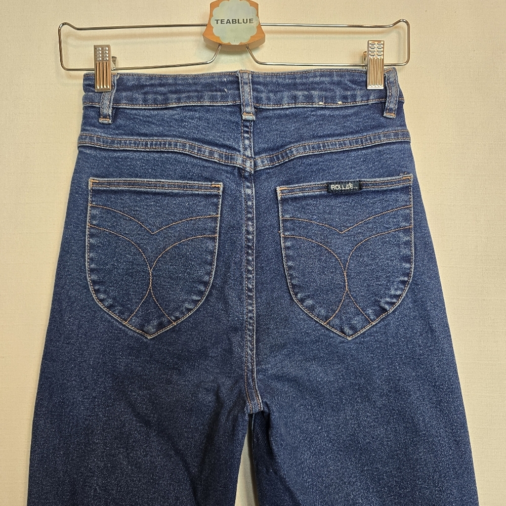 Rolla's East Coast Flare High Rise Jeans Medium Wash Size 26 - Picture 14 of 15